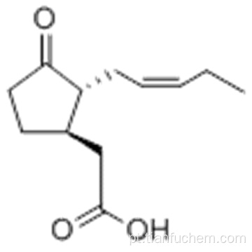 Ácido ciclopentanoacético, 3-oxo-2- (2Z) -2-penten-1-il -, (57190182,1R, 2R) CAS 6894-38-8